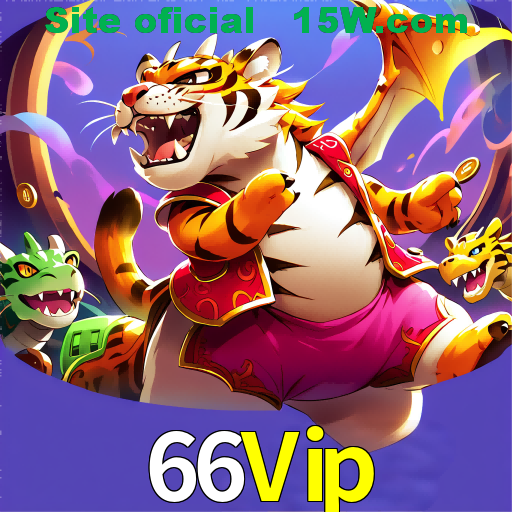 Imagem promocional da 66Vip mostrando a plataforma e suas vantagens